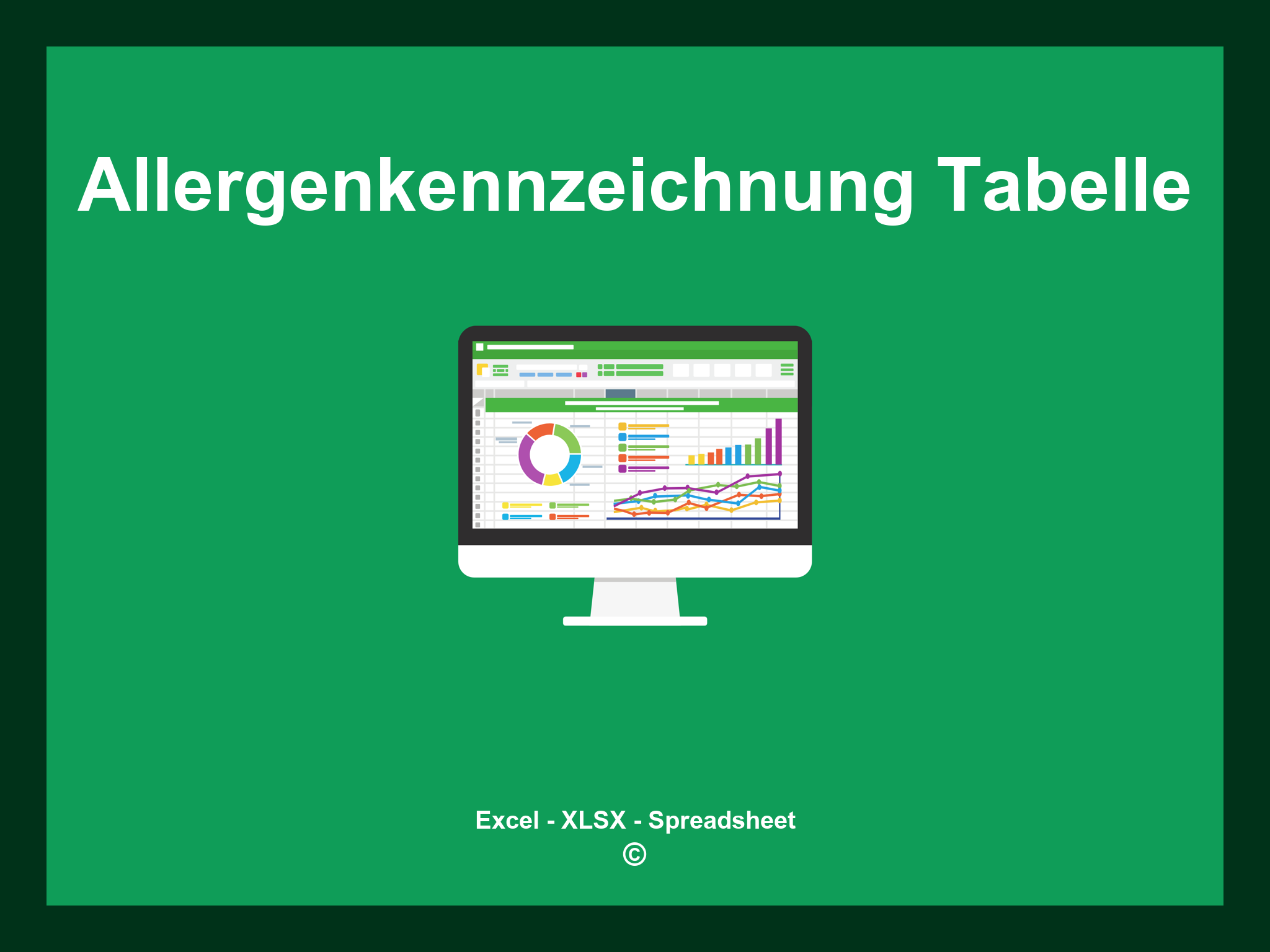 Allergenkennzeichnung Tabelle