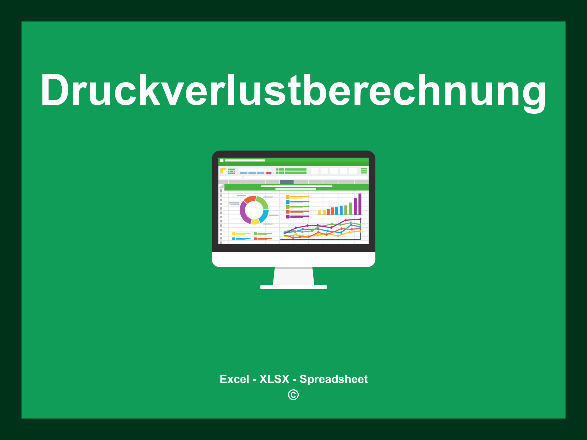 Druckverlustberechnung Excel