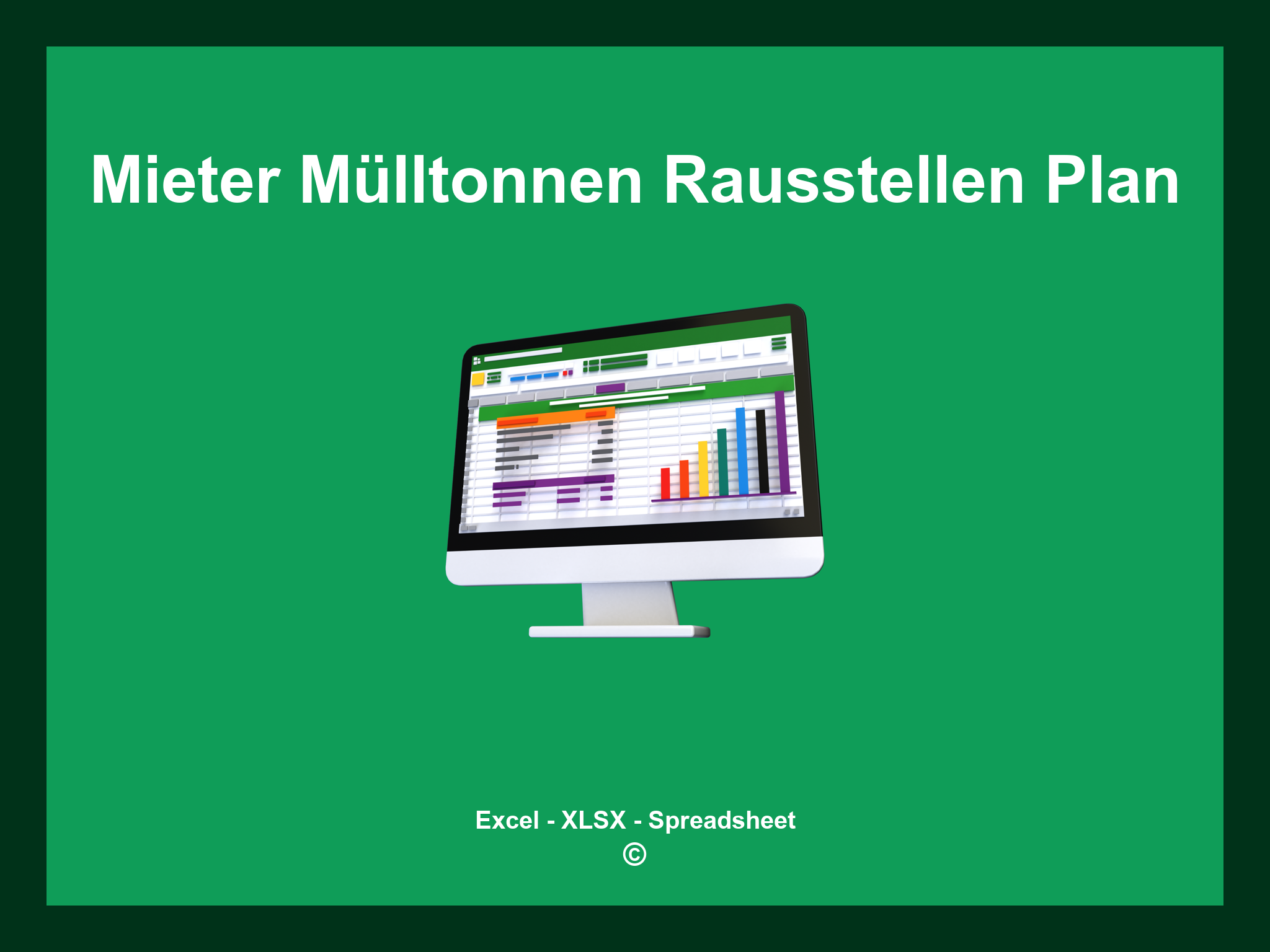 Mieter Mülltonnen Rausstellen Plan
