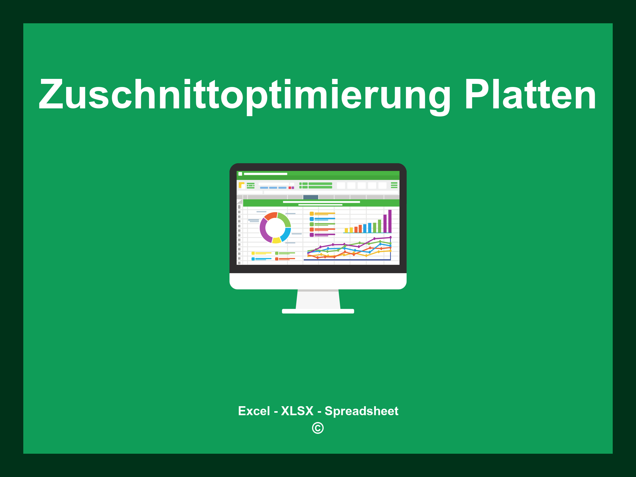 Zuschnittoptimierung Platten Excel
